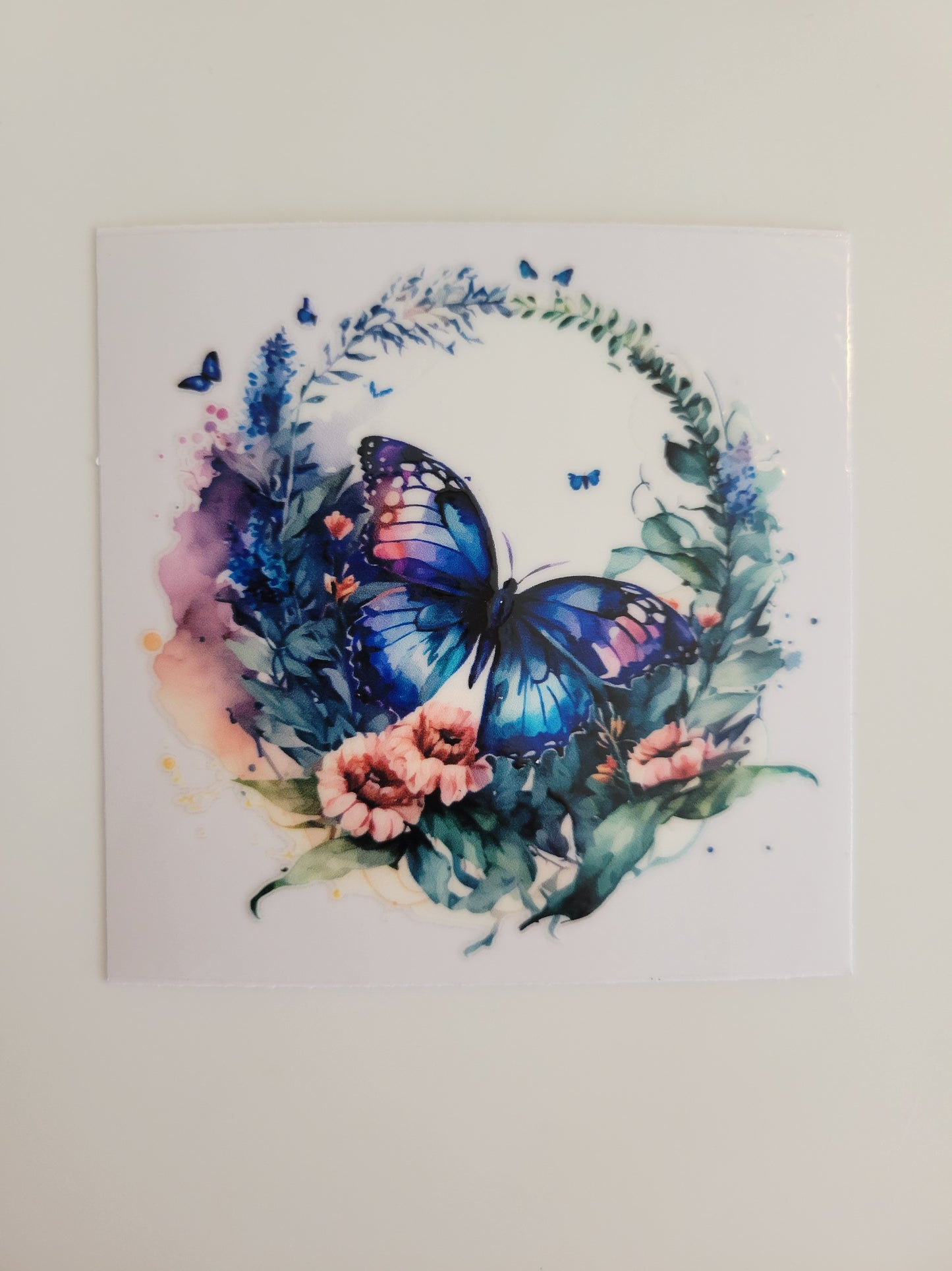 Step 2- UV DTF Butterfly Decals