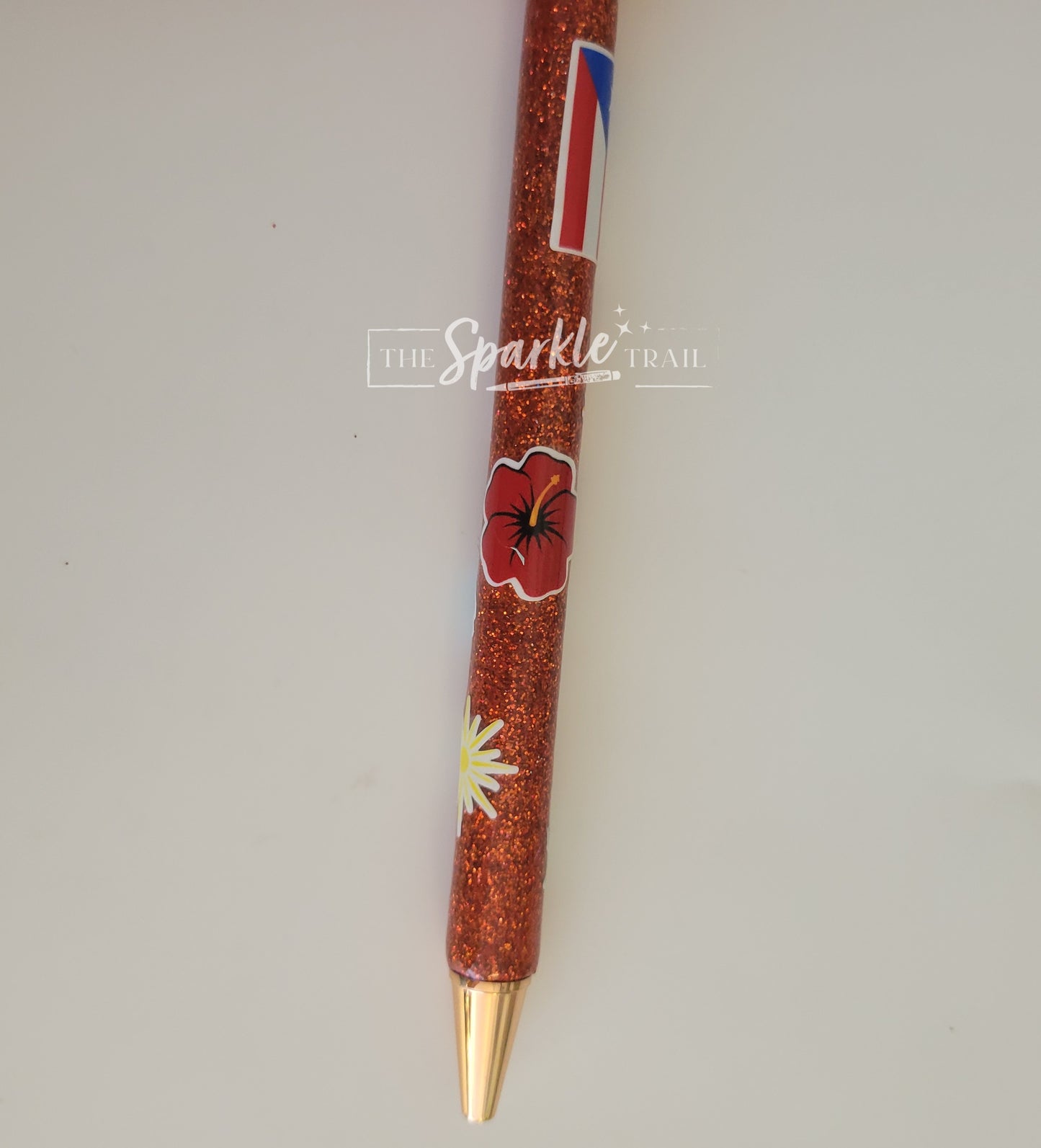 Puerto Rico Glitter Pen