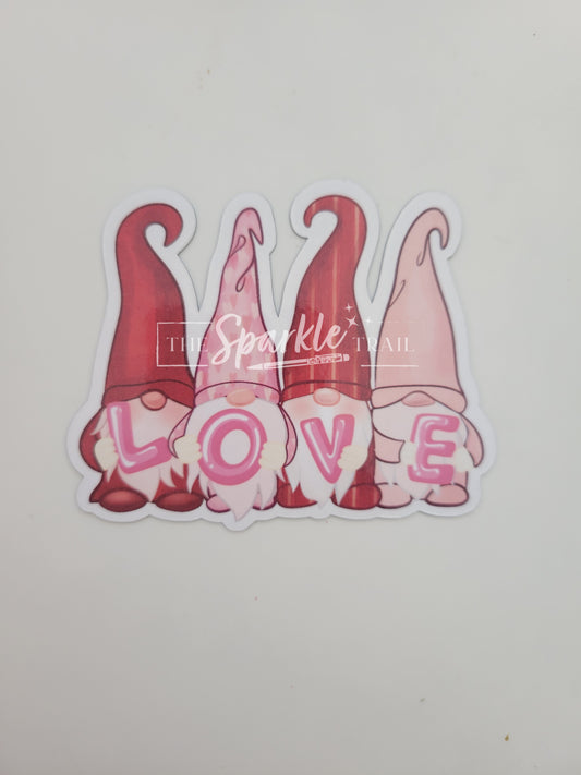 Love Gnome Fridge Magnet