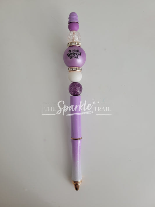 Set Goals Bubblegum Pen