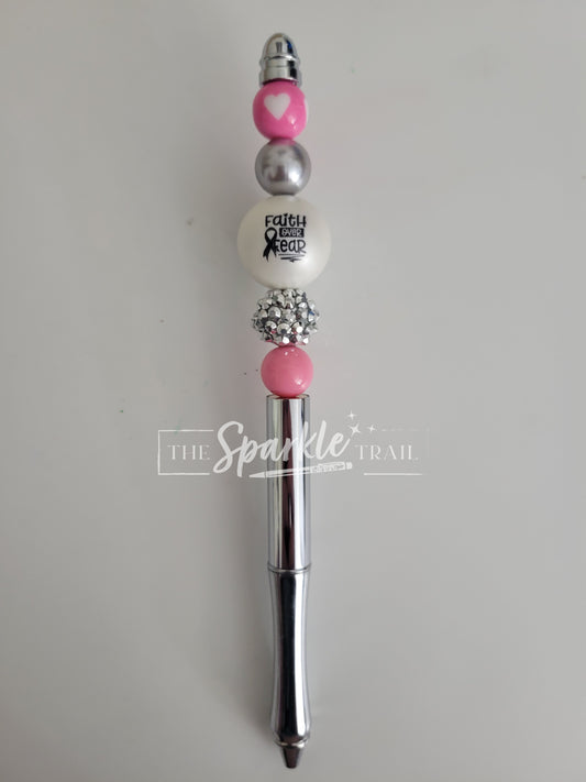 Faith Over Fear Bubblegum Pen