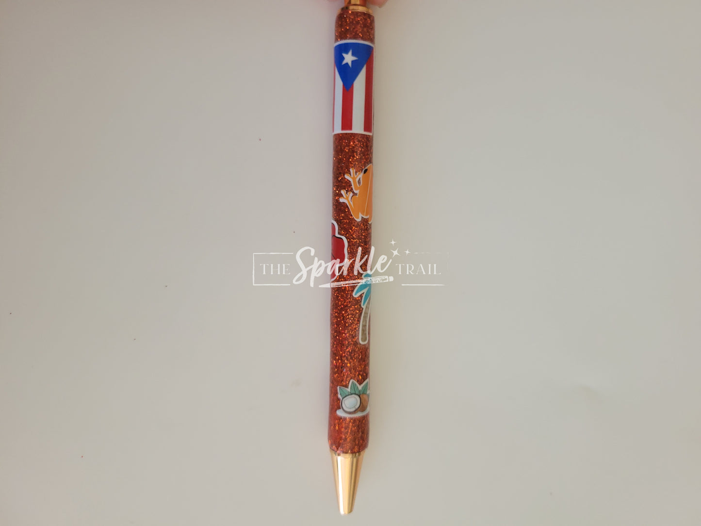 Puerto Rico Glitter Pen