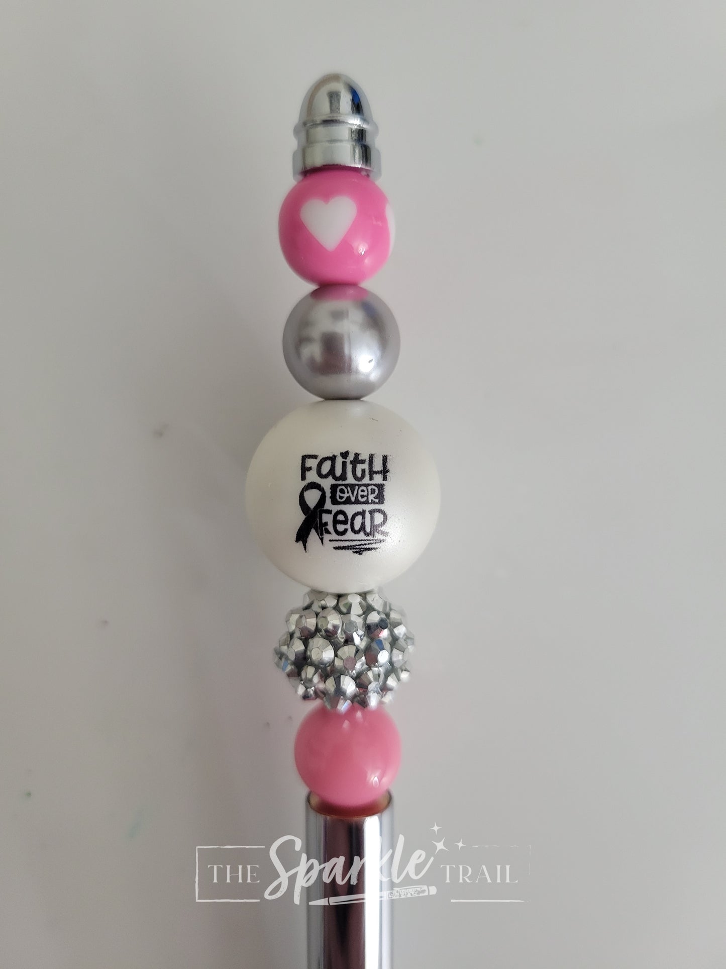 Faith Over Fear Bubblegum Pen