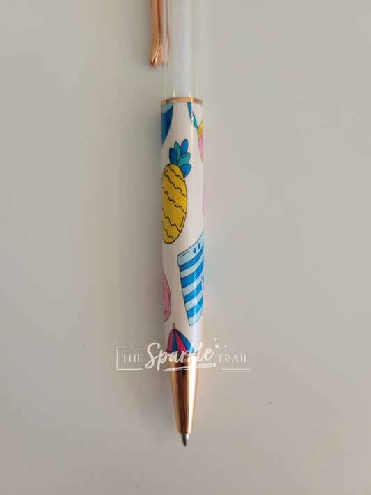 Custom Sparkle Pen