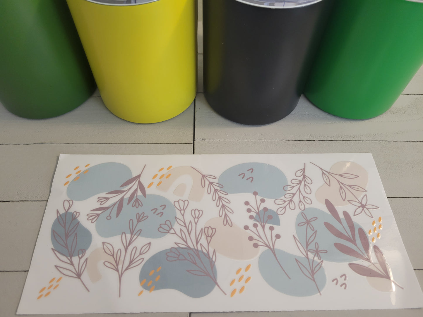 Step 2 - Uv Dtf Floral Decals