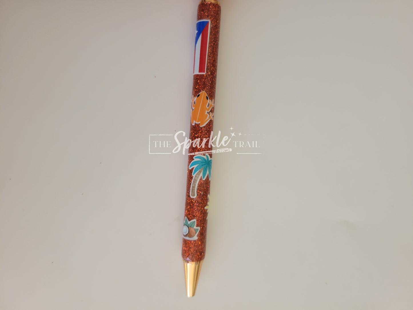 Puerto Rico Glitter Pen